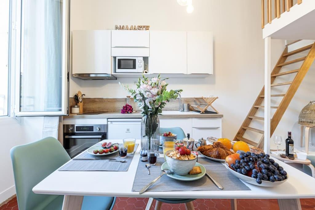 Prefecture 15 - Old Town Duplex 2 Doubles Beds Apartment นีซ ภายนอก รูปภาพ