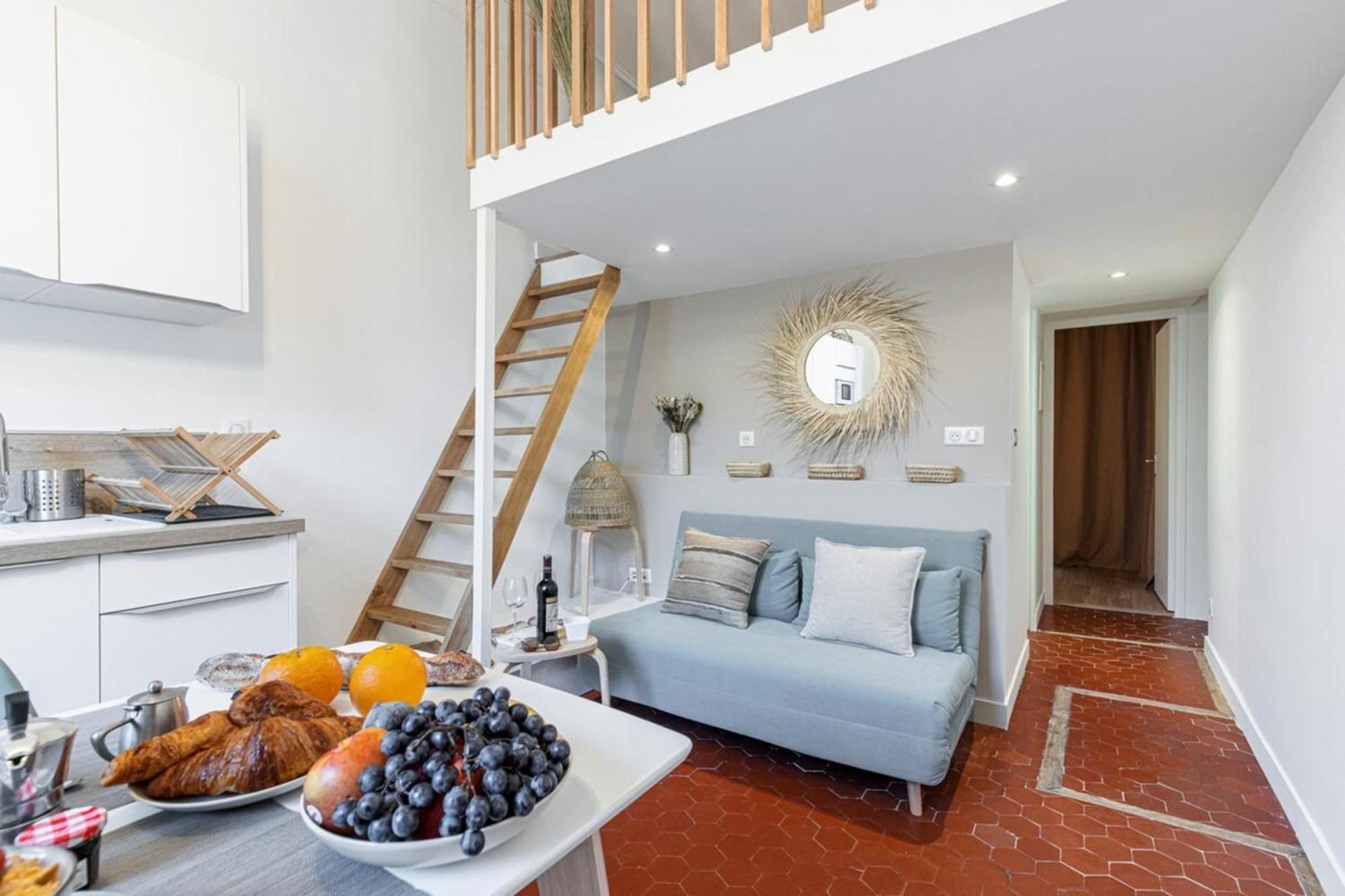 Prefecture 15 - Old Town Duplex 2 Doubles Beds Apartment นีซ ภายนอก รูปภาพ