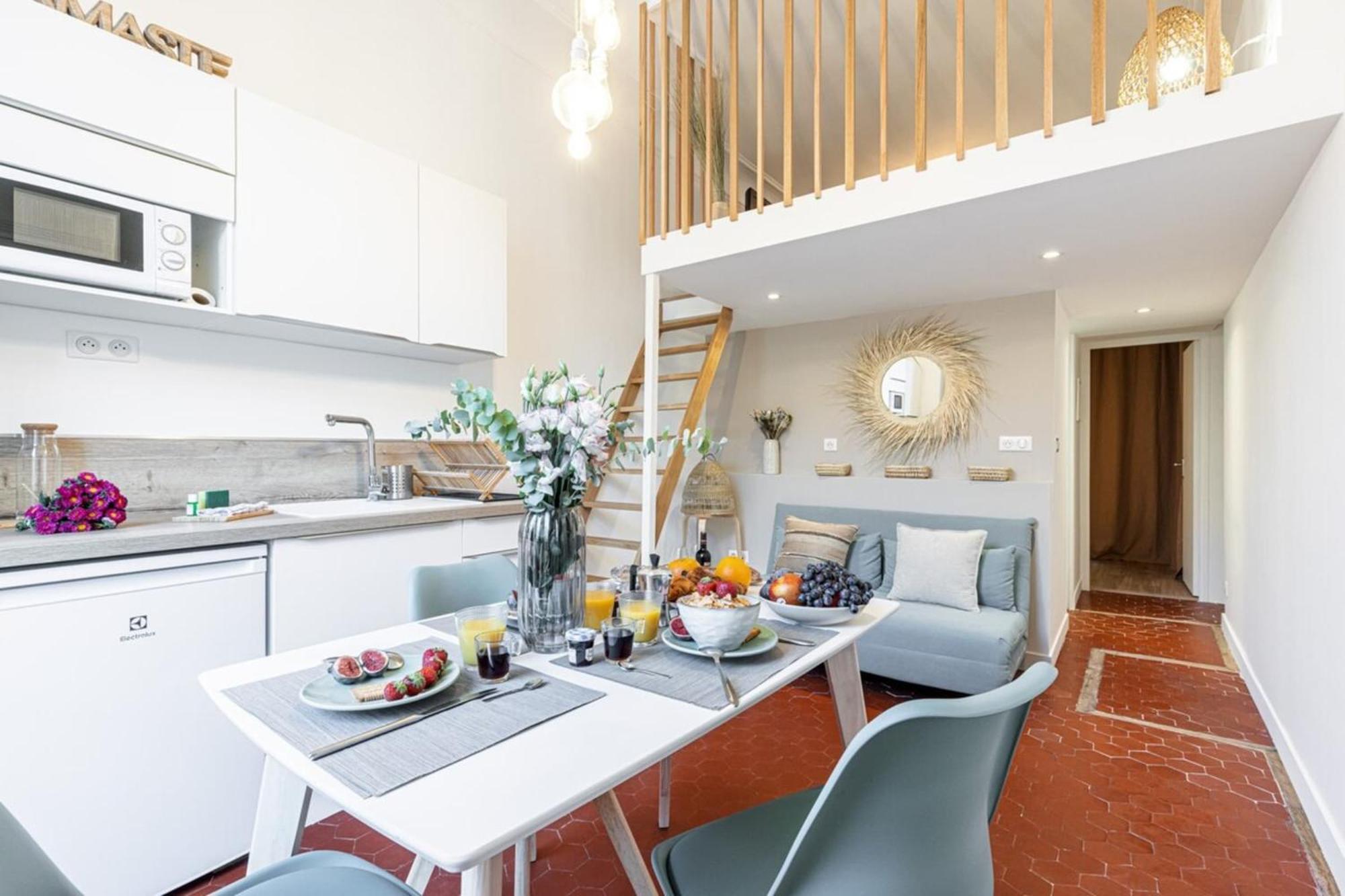 Prefecture 15 - Old Town Duplex 2 Doubles Beds Apartment นีซ ภายนอก รูปภาพ